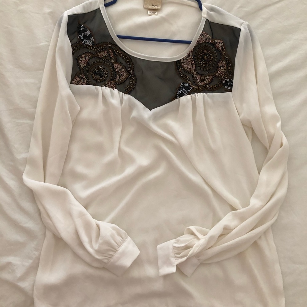 Sheer blouse